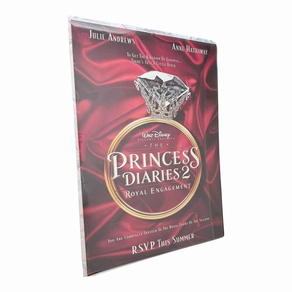 Princess Diaries 2 Royal Engagement 27x40 D/S movie poster rolled